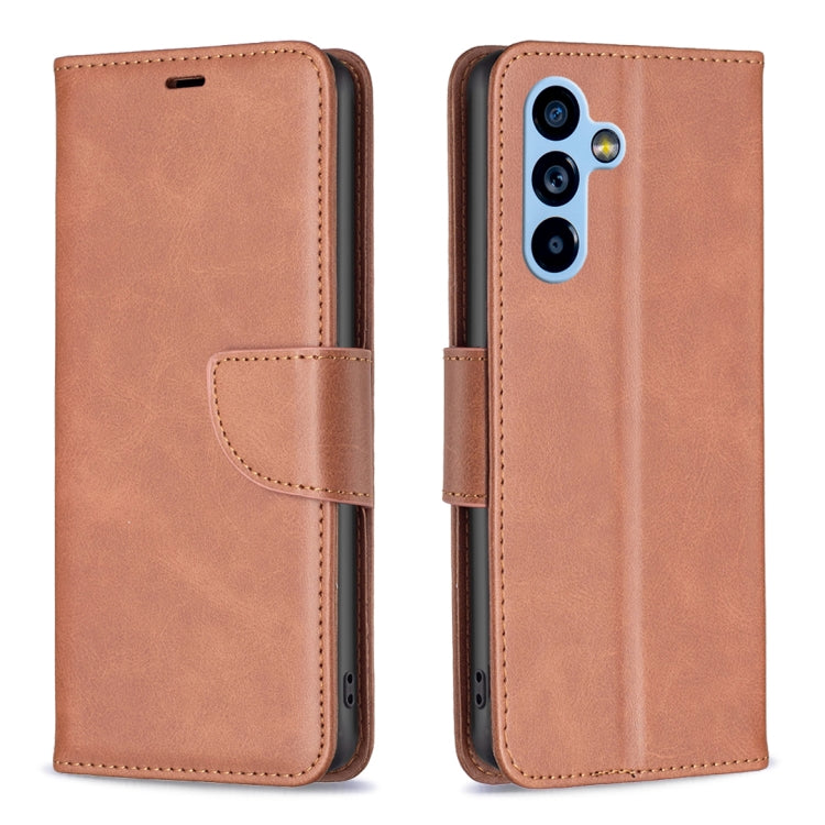 For Samsung Galaxy A54 5G Lambskin Texture Leather Phone Case