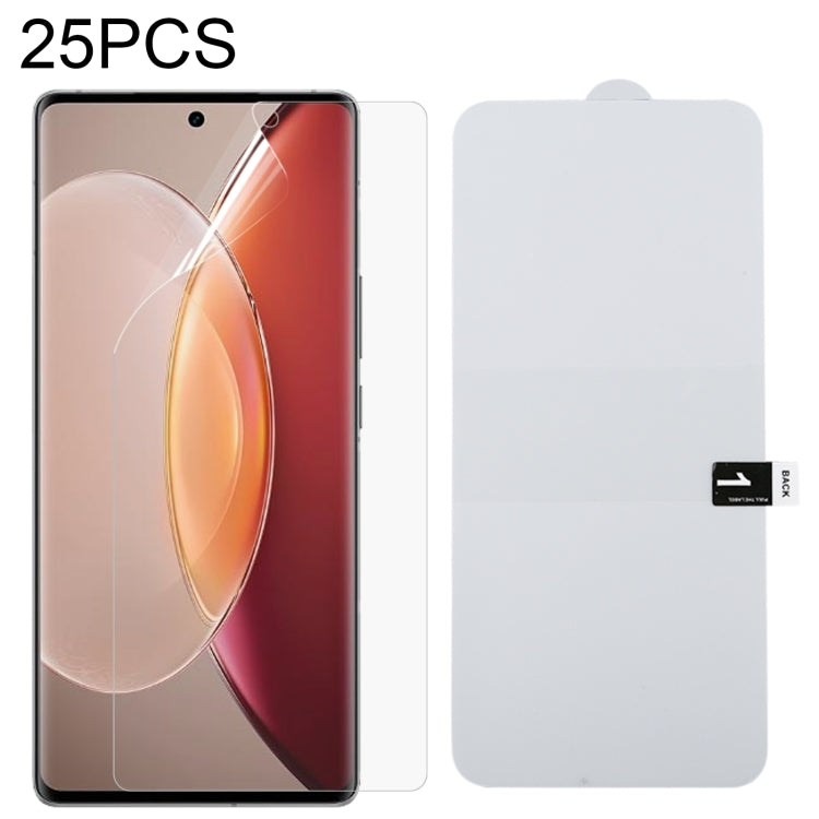 For vivo X90 / X90 Pro / X90 Pro+ 25pcs Full Screen Protector Explosion-proof Hydrogel Film
