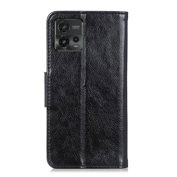 For Motorola Moto G72 Nappa Texture Flip Leather Phone Case
