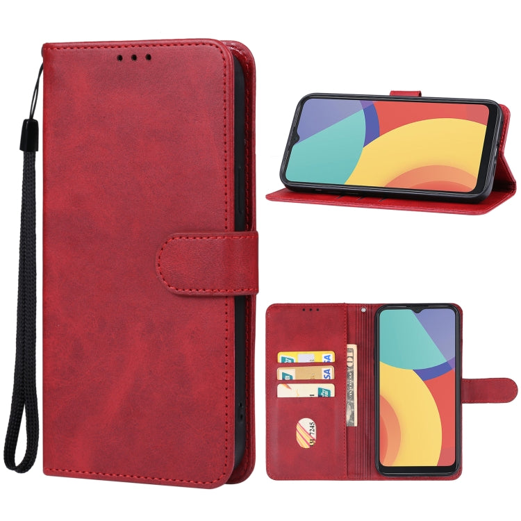 For alcatel 1V 2021 Leather Phone Case