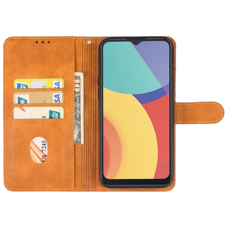 For alcatel 1V 2021 Leather Phone Case