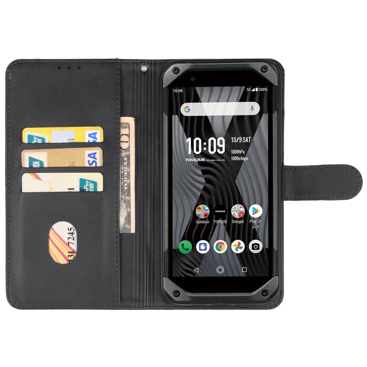 For Kyocera Torque 5G Leather Phone Case
