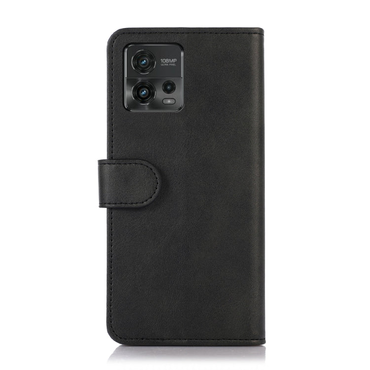 For Motorola Moto G72 Cow Texture Flip Leather Phone Case