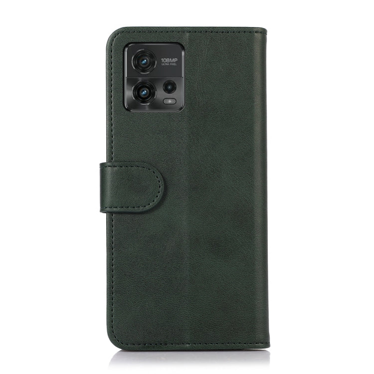For Motorola Moto G72 Cow Texture Flip Leather Phone Case