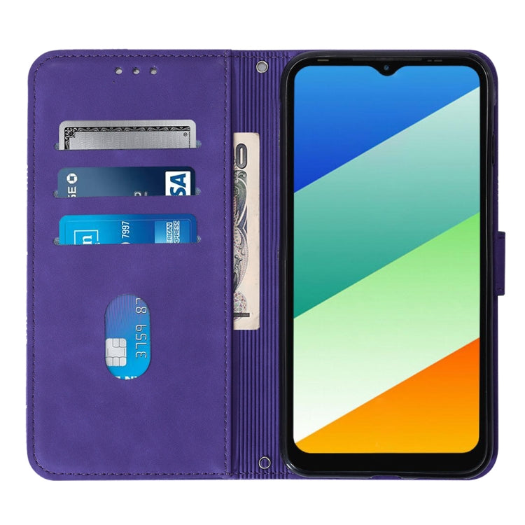 For Infinix Smart 6 Plus X6823 Crossbody 3D Embossed Flip Leather Phone Case