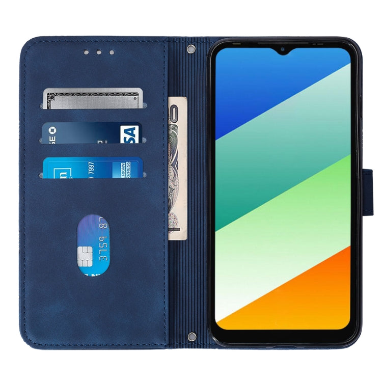 For Infinix Smart 6 Plus X6823 Crossbody 3D Embossed Flip Leather Phone Case