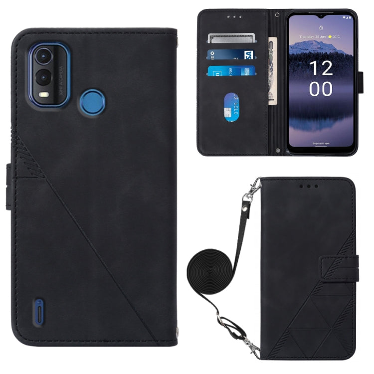 For Nokia G11 Plus Crossbody 3D Embossed Flip Leather Phone Case
