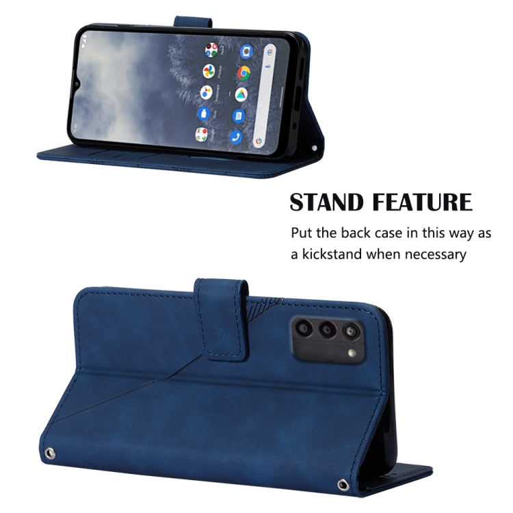 For Nokia G100 Crossbody 3D Embossed Flip Leather Phone Case
