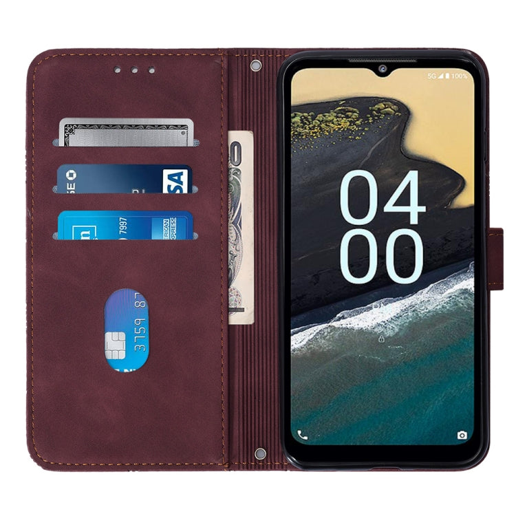 For Nokia G400 Crossbody 3D Embossed Flip Leather Phone Case