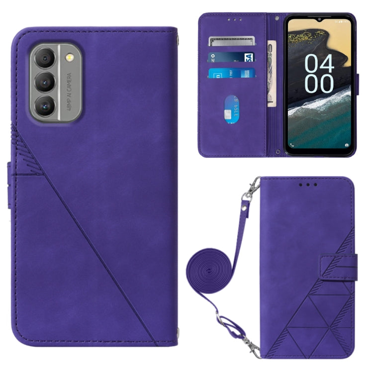 For Nokia G400 Crossbody 3D Embossed Flip Leather Phone Case