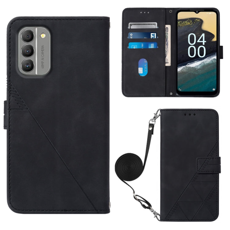 For Nokia G400 Crossbody 3D Embossed Flip Leather Phone Case