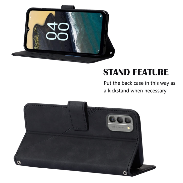 For Nokia G400 Crossbody 3D Embossed Flip Leather Phone Case