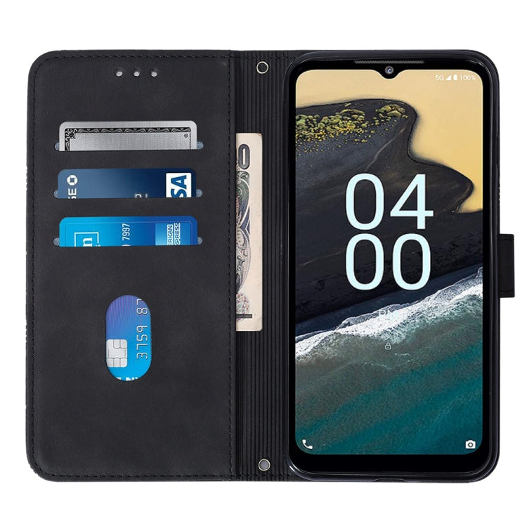 For Nokia G400 Crossbody 3D Embossed Flip Leather Phone Case