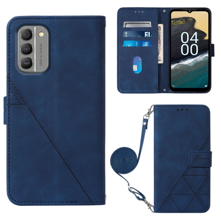 For Nokia G400 Crossbody 3D Embossed Flip Leather Phone Case