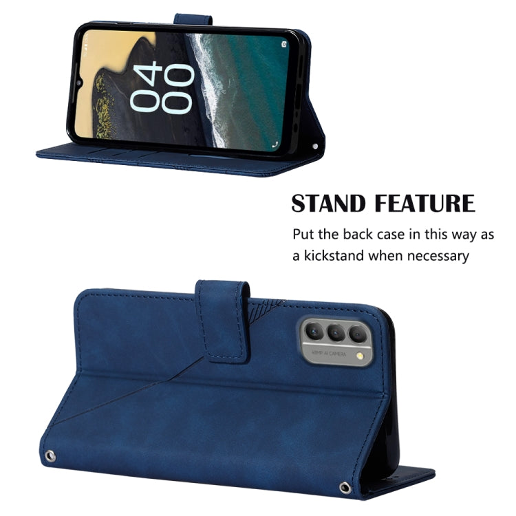 For Nokia G400 Crossbody 3D Embossed Flip Leather Phone Case