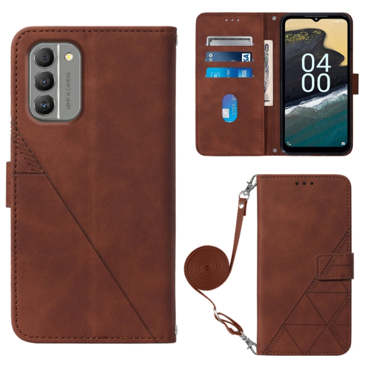 For Nokia G400 Crossbody 3D Embossed Flip Leather Phone Case
