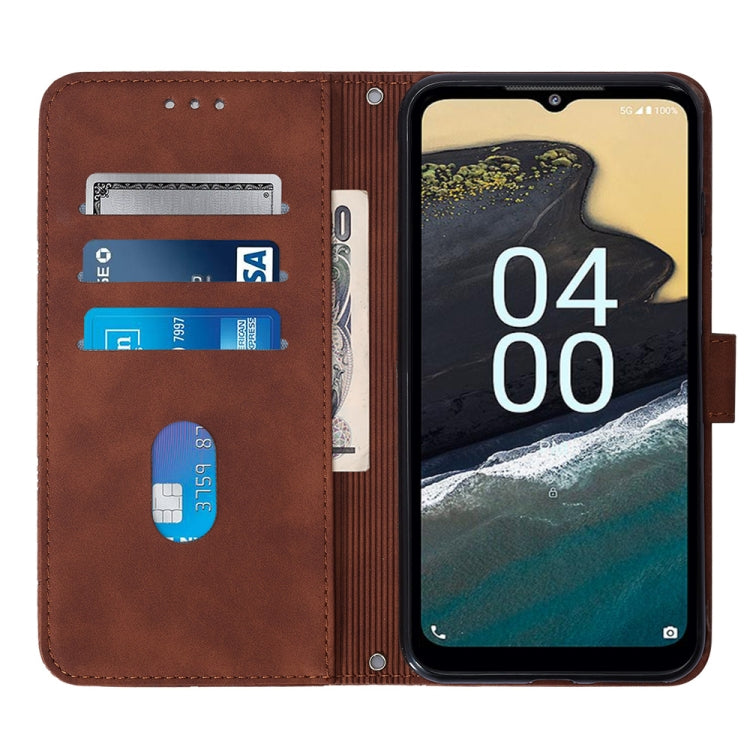 For Nokia G400 Crossbody 3D Embossed Flip Leather Phone Case