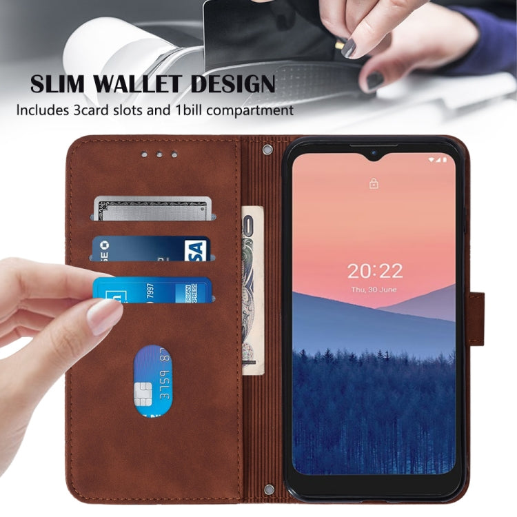 For TCL 30T T603DL Crossbody 3D Embossed Flip Leather Phone Case