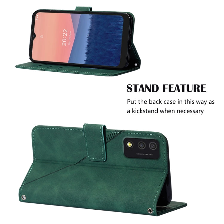 For TCL 30T T603DL Crossbody 3D Embossed Flip Leather Phone Case