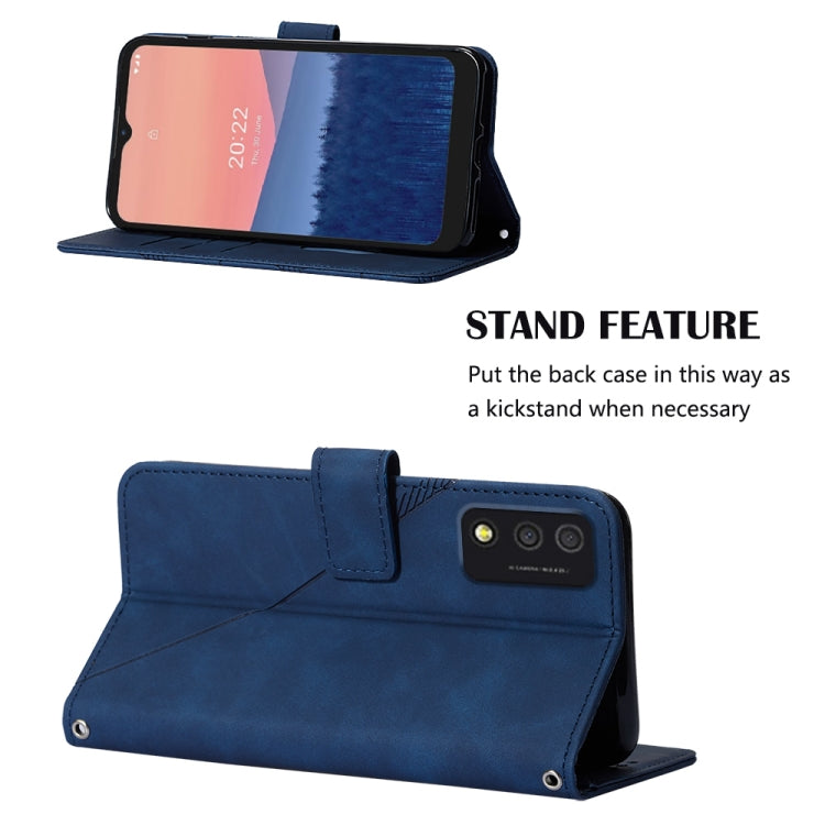 For TCL 30T T603DL Crossbody 3D Embossed Flip Leather Phone Case