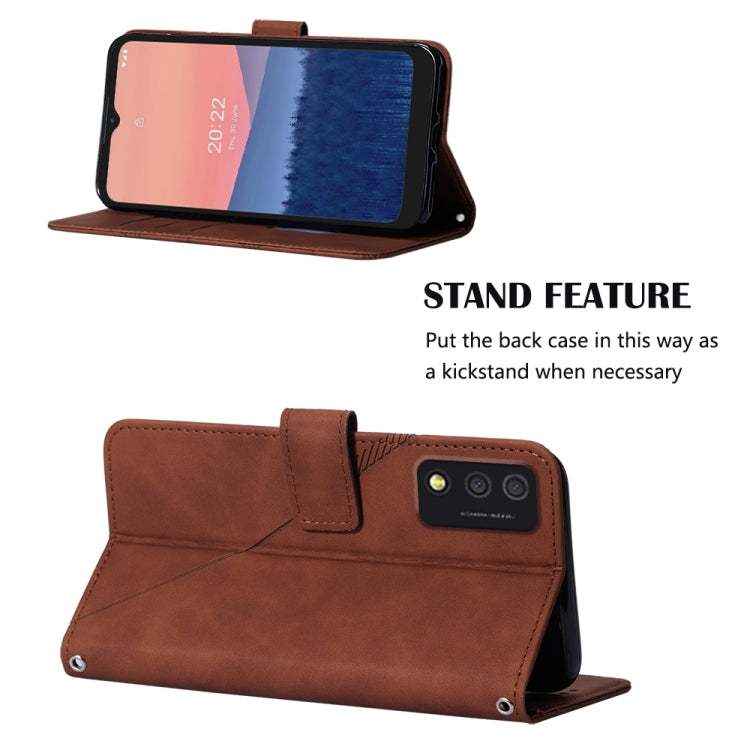 For TCL 30T T603DL Crossbody 3D Embossed Flip Leather Phone Case
