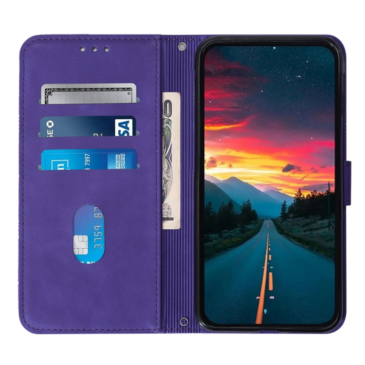 For TCL 30Z T602DL Crossbody 3D Embossed Flip Leather Phone Case