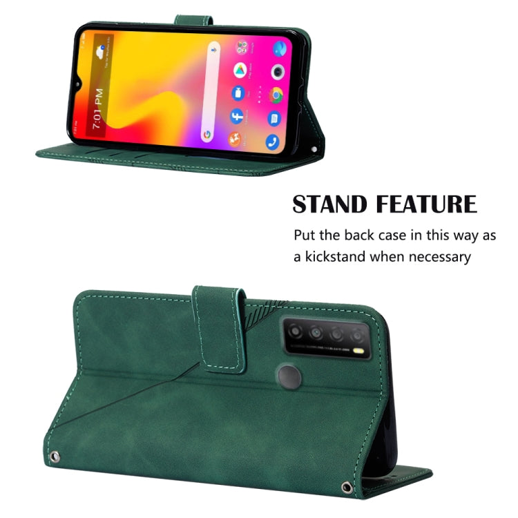 For TCL 30XL T701DL Crossbody 3D Embossed Flip Leather Phone Case