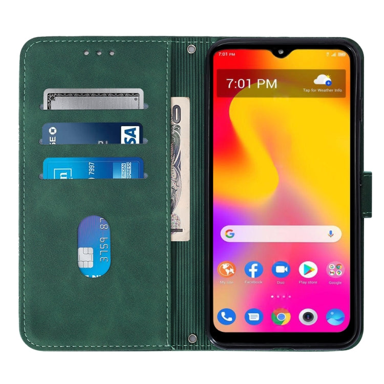 For TCL 30XL T701DL Crossbody 3D Embossed Flip Leather Phone Case
