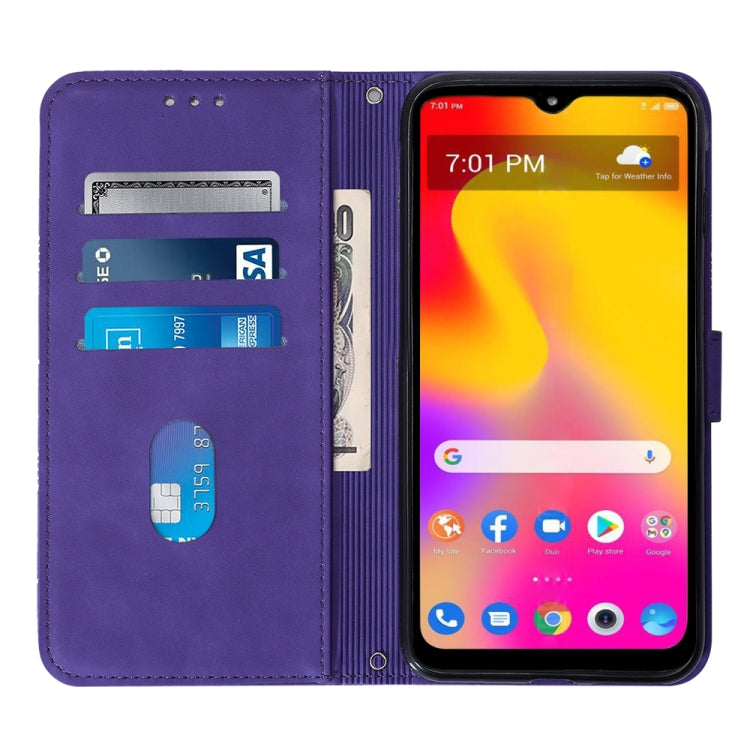 For TCL 30XL T701DL Crossbody 3D Embossed Flip Leather Phone Case