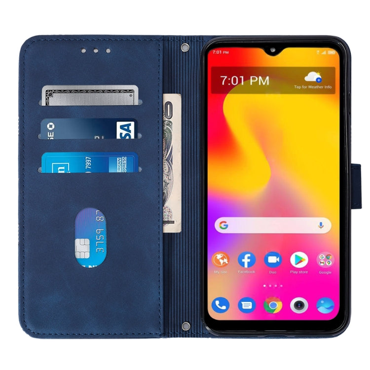 For TCL 30XL T701DL Crossbody 3D Embossed Flip Leather Phone Case