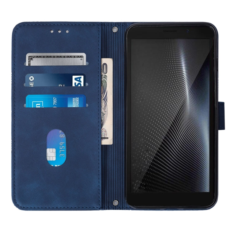 For Cubot Pocket Crossbody 3D Embossed Flip Leather Phone Case