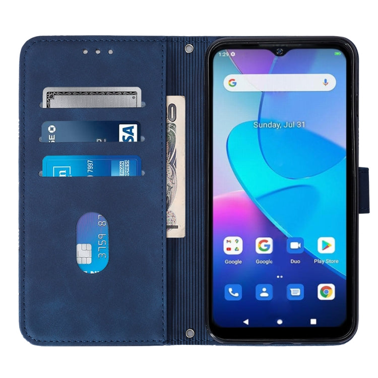 For Oukitel C31 Crossbody 3D Embossed Flip Leather Phone Case