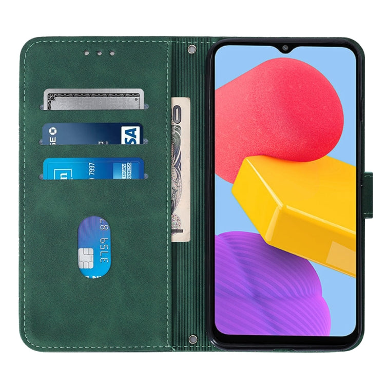 For Samsung Galaxy A23E / A22E / A23S / A23 5G Crossbody 3D Embossed Flip Leather Phone Case