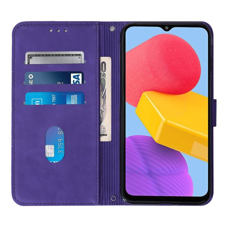For Samsung Galaxy A23E / A22E / A23S / A23 5G Crossbody 3D Embossed Flip Leather Phone Case