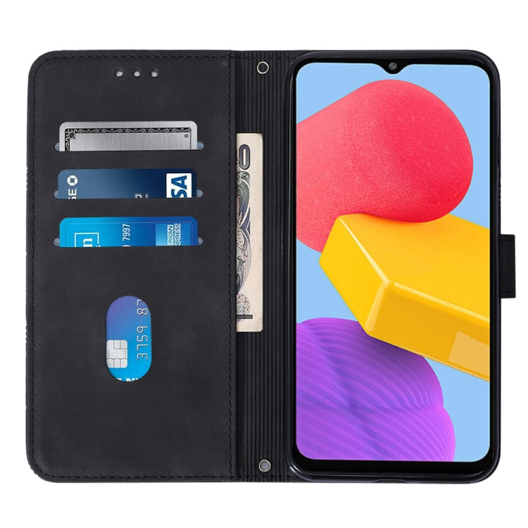 For Samsung Galaxy A23E / A22E / A23S / A23 5G Crossbody 3D Embossed Flip Leather Phone Case