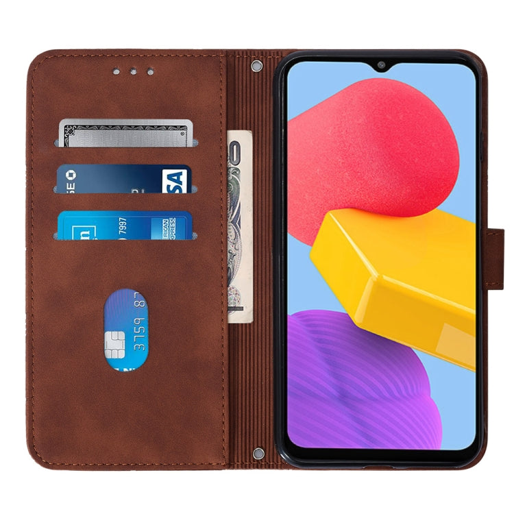 For Samsung Galaxy A23E / A22E / A23S / A23 5G Crossbody 3D Embossed Flip Leather Phone Case