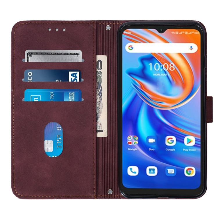 For UMIDIGI A13 / A13 Pro / A13S Crossbody 3D Embossed Flip Leather Phone Case