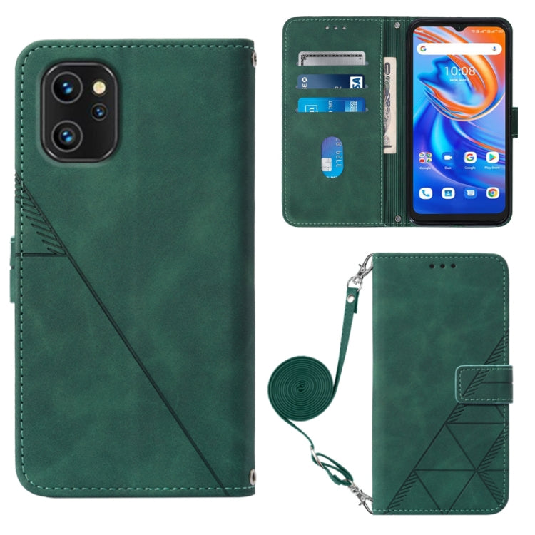 For UMIDIGI A13 / A13 Pro / A13S Crossbody 3D Embossed Flip Leather Phone Case