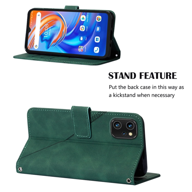 For UMIDIGI A13 / A13 Pro / A13S Crossbody 3D Embossed Flip Leather Phone Case