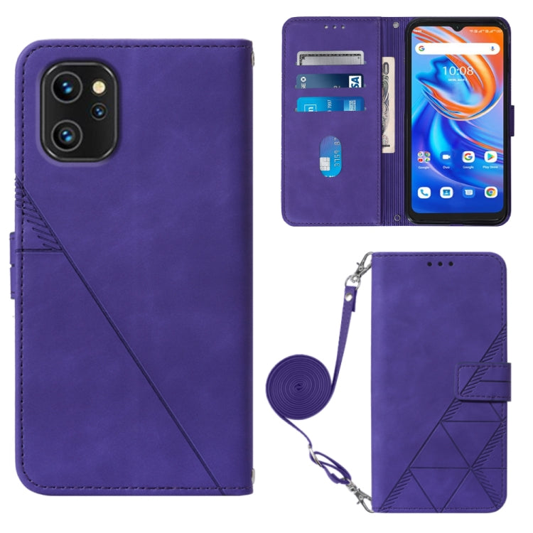 For UMIDIGI A13 / A13 Pro / A13S Crossbody 3D Embossed Flip Leather Phone Case