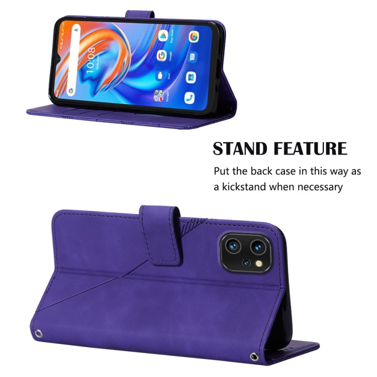 For UMIDIGI A13 / A13 Pro / A13S Crossbody 3D Embossed Flip Leather Phone Case