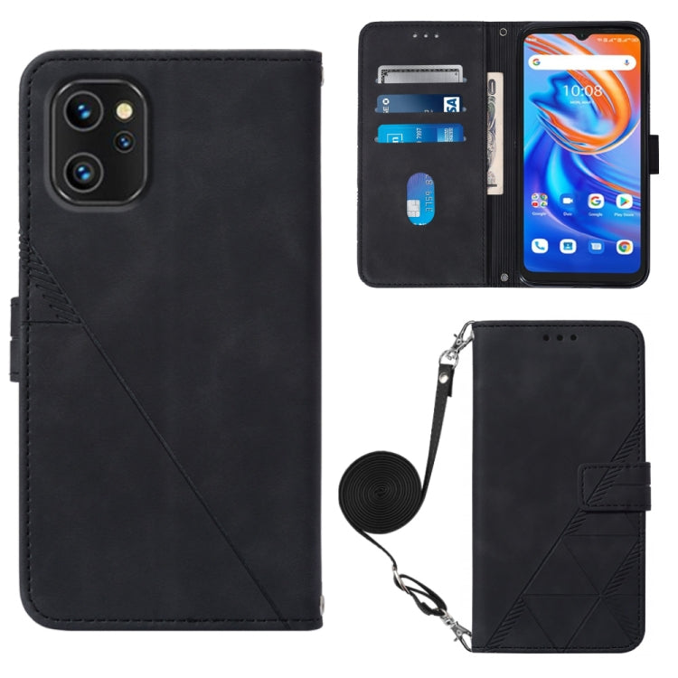 For UMIDIGI A13 / A13 Pro / A13S Crossbody 3D Embossed Flip Leather Phone Case