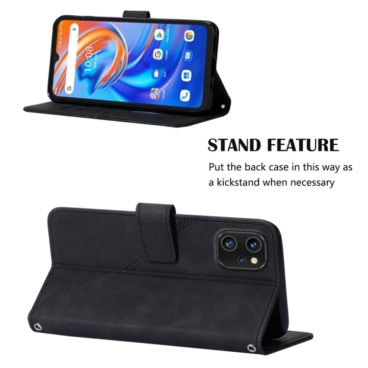 For UMIDIGI A13 / A13 Pro / A13S Crossbody 3D Embossed Flip Leather Phone Case