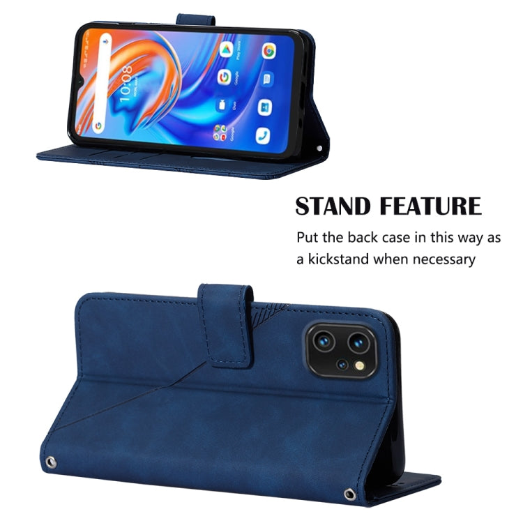 For UMIDIGI A13 / A13 Pro / A13S Crossbody 3D Embossed Flip Leather Phone Case