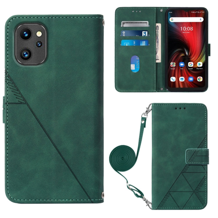 For UMIDIGI F3 4G / F3 5G / F3 SE / F3S Crossbody 3D Embossed Flip Leather Phone Case