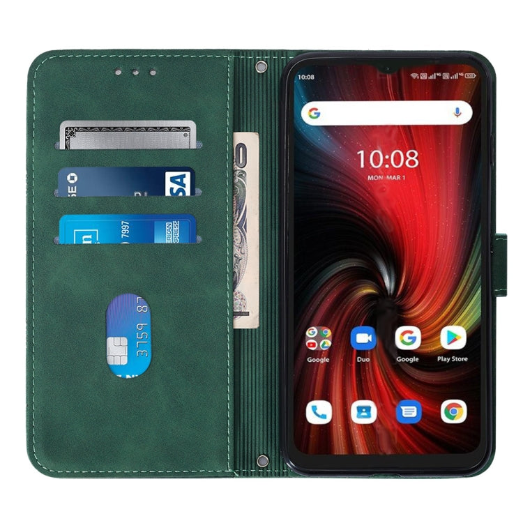 For UMIDIGI F3 4G / F3 5G / F3 SE / F3S Crossbody 3D Embossed Flip Leather Phone Case