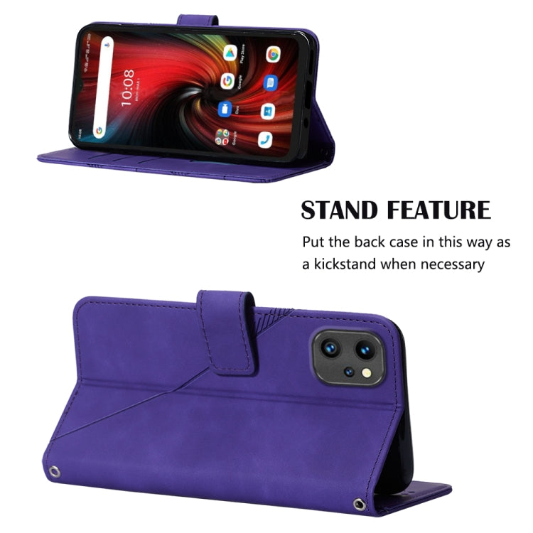 For UMIDIGI F3 4G / F3 5G / F3 SE / F3S Crossbody 3D Embossed Flip Leather Phone Case