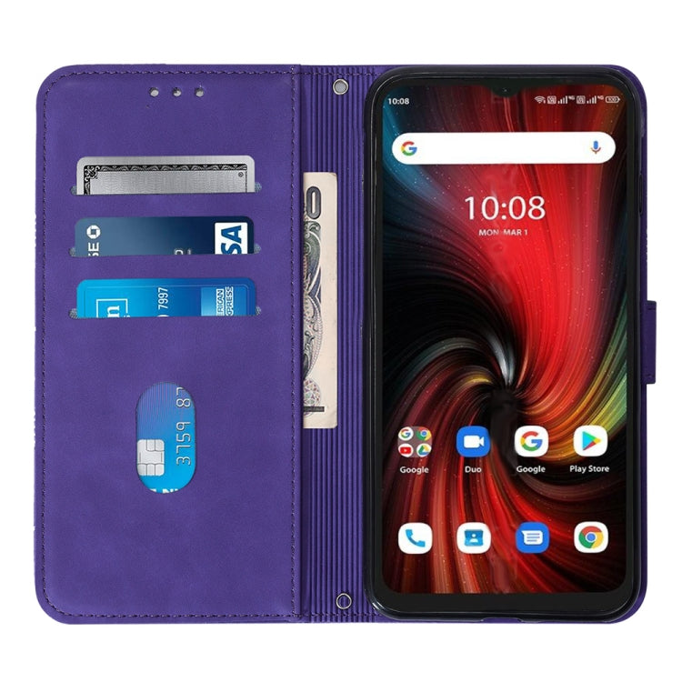 For UMIDIGI F3 4G / F3 5G / F3 SE / F3S Crossbody 3D Embossed Flip Leather Phone Case