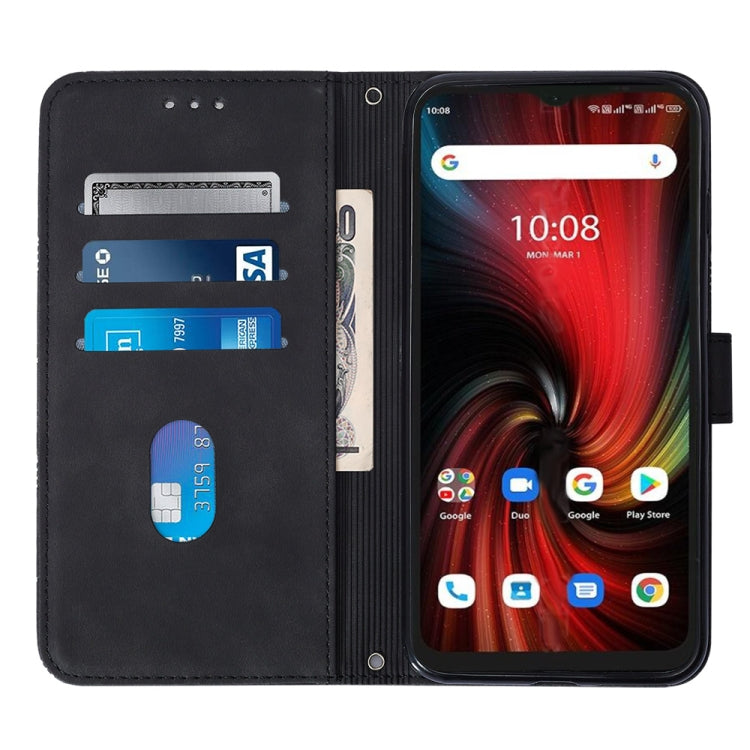 For UMIDIGI F3 4G / F3 5G / F3 SE / F3S Crossbody 3D Embossed Flip Leather Phone Case