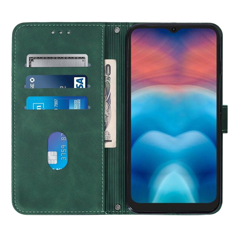 For UMIDIGI G1 Crossbody 3D Embossed Flip Leather Phone Case